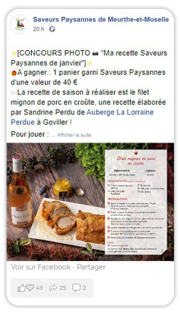 Facebook Feed 1 Concours Photo