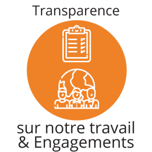 Transparence surnotre travail & engagements